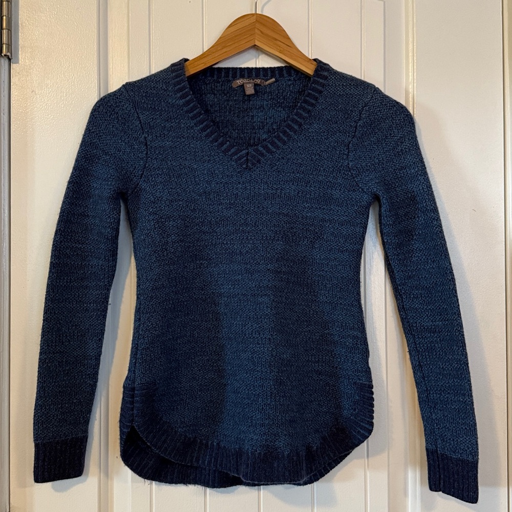Toad&Co Blue Merino Wool Sweater - XS